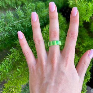 Korean style Acrylic ring